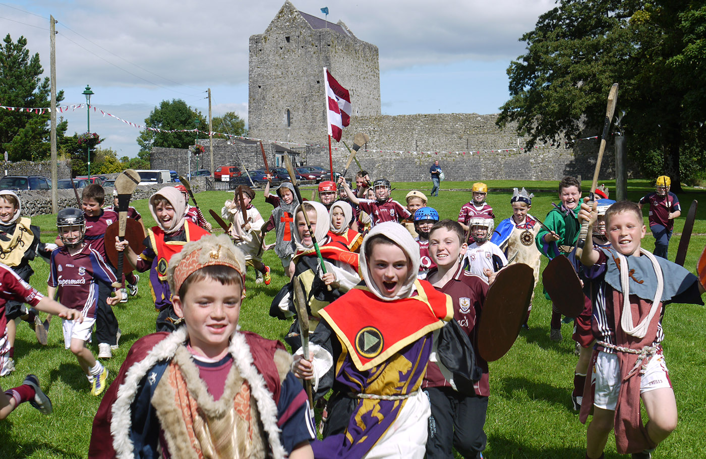 All-Ireland Hurling Final 'Up for the Match' from Athenry Slide background